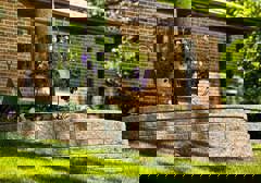 Paver Brick Custom Walls Installations
